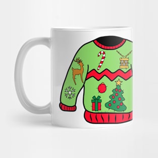 Unique Ugly Christmas Sweater Mug